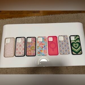 Assorted Colorful iPhone 14 Pro Max Cases